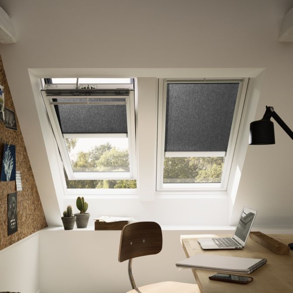 VELUX RML Electric Roller Blinds l Theroofwindowstore.co.uk